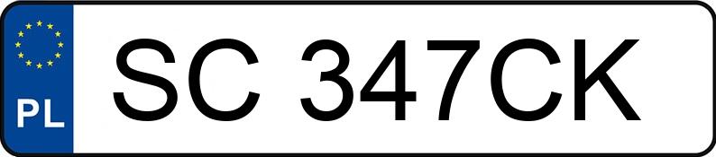 Numer rejestracyjny SC 347CK posiada MERCEDES-BENZ A 180 - SC347CK