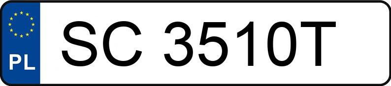 Numer rejestracyjny SC 3510T posiada BMW X1 - SC3510T Numer rejestracyjny SC 3510T posiada BMW X1 - SC3510T