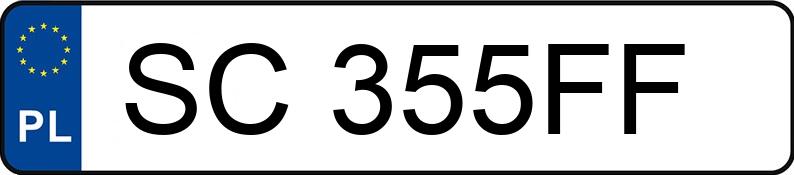 Numer rejestracyjny SC 355FF posiada BMW 525I - SC355FF Numer rejestracyjny SC 355FF posiada BMW 525I - SC355FF