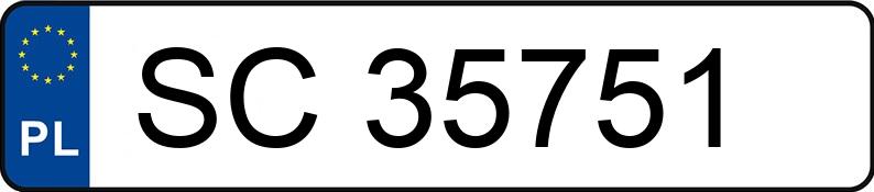 RegistreringsnummerSC 35751 har TOYOTA Yaris 1.3 MR`99 Luna - SC35751