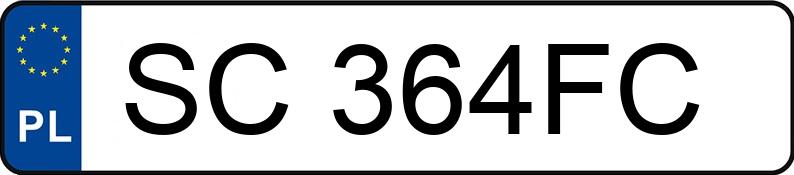 Numer rejestracyjny SC 364FC posiada CITROEN Xsara II 1.6i 16V Kat. MR`00 E3 Prestige - SC364FC