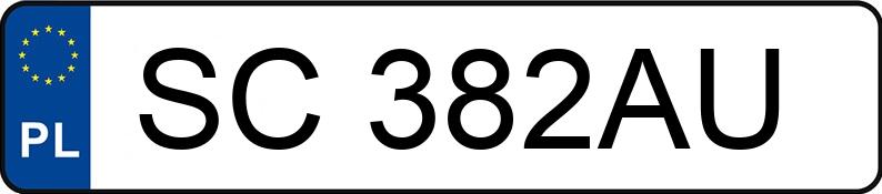 Numer rejestracyjny SC 382AU posiada MERCEDES-BENZ GLE 53 AMG MR`18 E6d V167 4Matic+ - SC382AU