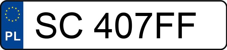 Numer rejestracyjny SC 407FF posiada BMW 318i MR`22 E6d/e G20 Steptronic - SC407FF