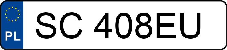 Numer rejestracyjny SC 408EU posiada VOLKSWAGEN Tiguan FL 1.5 TSI MR`21 E6 Urban Sport - SC408EU