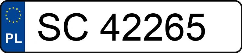 Numer rejestracyjny SC 42265 posiada MERCEDES-BENZ SPRINTER - SC42265 Numer rejestracyjny SC 42265 posiada MERCEDES-BENZ SPRINTER - SC42265