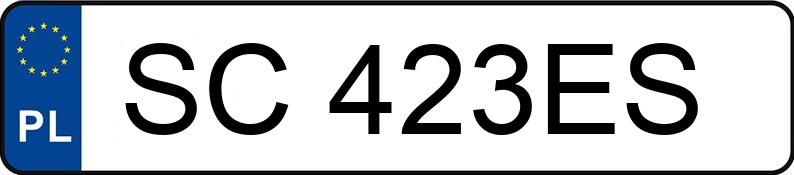 Numer rejestracyjny SC 423ES posiada ASTON MARTIN DB12 4.0 32V MR`23 E6 DB12 4.0 32V MR`23 E6 - SC423ES