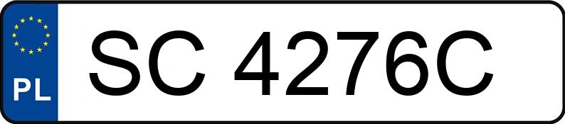 Numer rejestracyjny SC 4276C posiada RENAULT CLIO SOCIETE - SC4276C Numer rejestracyjny SC 4276C posiada RENAULT CLIO SOCIETE - SC4276C