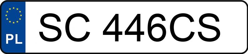 Numer rejestracyjny SC 446CS posiada OPEL VECTRA-C - SC446CS