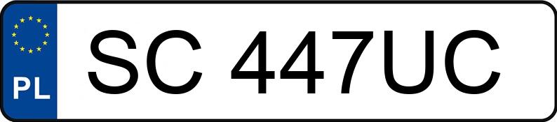 Numer rejestracyjny SC 447UC posiada Nissan Primaster - SC447UC Numer rejestracyjny SC 447UC posiada Nissan Primaster - SC447UC