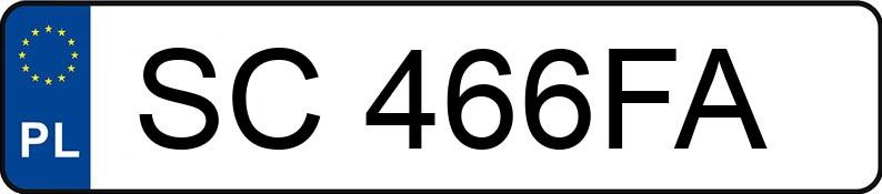 Numer rejestracyjny SC 466FA posiada SKODA Octavia II 1.6 TDI MR`09 E5 Family - SC466FA Numer rejestracyjny SC 466FA posiada SKODA Octavia II 1.6 TDI MR`09 E5 Family - SC466FA