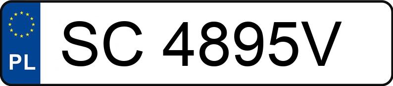 Numer rejestracyjny SC 4895V posiada BMW 118 - SC4895V Numer rejestracyjny SC 4895V posiada BMW 118 - SC4895V