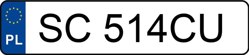 Numer rejestracyjny SC 514CU posiada CITROEN C3 Picasso 1.4 VTi MR`09 E5 SX Pack - SC514CU