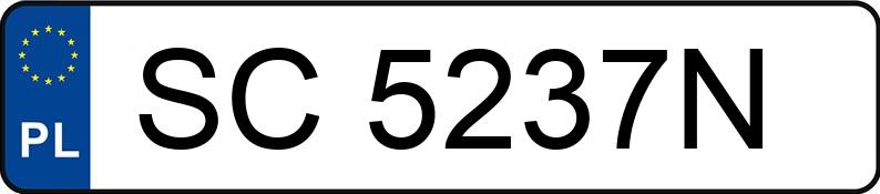 Numer rejestracyjny SC 5237N posiada VOLKSWAGEN GOLF - SC5237N Numer rejestracyjny SC 5237N posiada VOLKSWAGEN GOLF - SC5237N