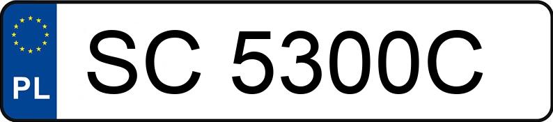 Numer rejestracyjny SC 5300C posiada OPEL CORSA-D - SC5300C Numer rejestracyjny SC 5300C posiada OPEL CORSA-D - SC5300C