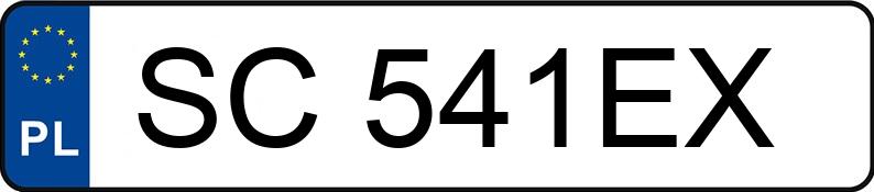 Numer rejestracyjny SC 541EX posiada OPEL COMBO E - SC541EX Numer rejestracyjny SC 541EX posiada OPEL COMBO E - SC541EX