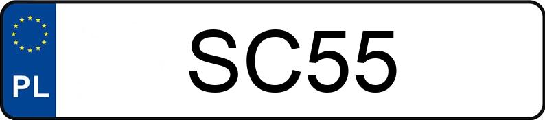 Numer rejestracyjny SC 55 posiada DODGE Grand Caravan 3.0 Kat. SE Aut. - SC55 Numer rejestracyjny SC 55 posiada DODGE Grand Caravan 3.0 Kat. SE Aut. - SC55