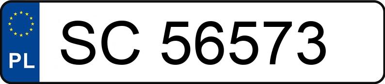 Numer rejestracyjny SC 56573 posiada AUDI 100 Avant 2.6 Kat. C4 e - SC56573