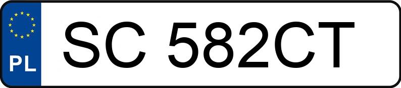 Numer rejestracyjny SC 582CT posiada BMW 118I - SC582CT Numer rejestracyjny SC 582CT posiada BMW 118I - SC582CT