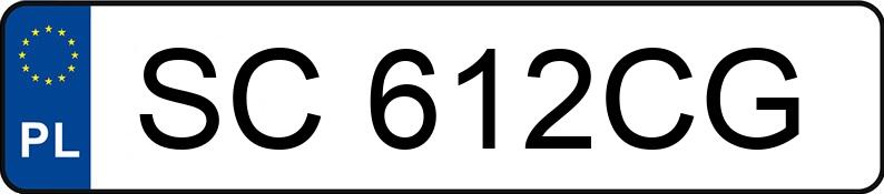 Numer rejestracyjny SC 612CG posiada BMW 520I - SC612CG