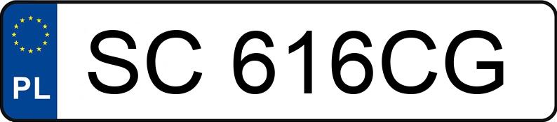Numer rejestracyjny SC 616CG posiada KIA Ceed 1.4 MR`18 E6 S - SC616CG