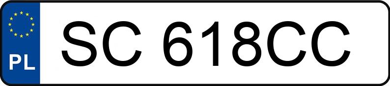 Numer rejestracyjny SC 618CC posiada OPEL Zafira 1.8 MR`09 E4 Essentia - SC618CC Numer rejestracyjny SC 618CC posiada OPEL Zafira 1.8 MR`09 E4 Essentia - SC618CC