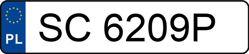 Numer rejestracyjny SC 6209P posiada HYUNDAI I30 - SC6209P