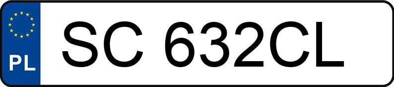 Numer rejestracyjny SC 632CL posiada OPEL Astra III 2.0 MR`04 E4 Elegance - SC632CL