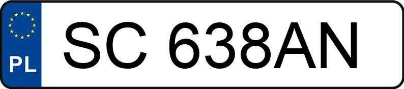 Numer rejestracyjny SC 638AN posiada RENAULT/WEKTOR MASTER VB/W - SC638AN Numer rejestracyjny SC 638AN posiada RENAULT/WEKTOR MASTER VB/W - SC638AN