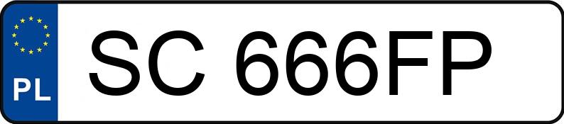 Numer rejestracyjny SC 666FP posiada KIA Stonic 1.2 MR`24 E6d M - SC666FP