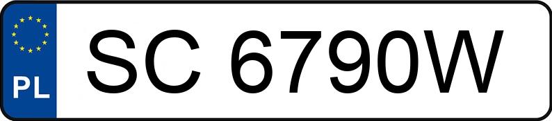 Numer rejestracyjny SC 6790W posiada BMW 645CI - SC6790W Numer rejestracyjny SC 6790W posiada BMW 645CI - SC6790W
