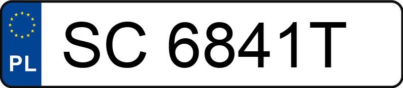 Numer rejestracyjny SC 6841T posiada CITROEN C4 - SC6841T