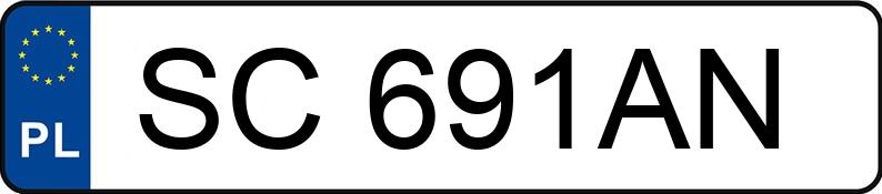 Numer rejestracyjny SC 691AN posiada BMW 318i Kat. MR`98 E46 318i Kat. MR`98 E46 - SC691AN