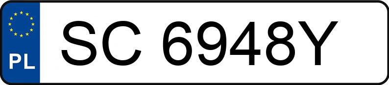 Numer rejestracyjny SC 6948Y posiada BMW 318 I - SC6948Y Numer rejestracyjny SC 6948Y posiada BMW 318 I - SC6948Y