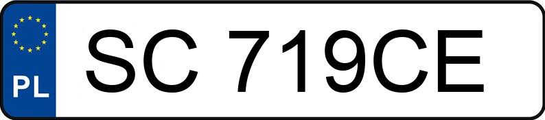 Numer rejestracyjny SC 719CE posiada DODGE Grand Caravan 3.6 Kat. MR`11 GT Aut. - SC719CE