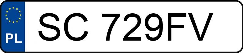The registration number SC 729FV has OMODA 5 T-GDI MR`25 E6d Comfort - SC729FV