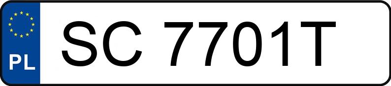 Numer rejestracyjny SC 7701T posiada MITSUBISHI CARISMA - SC7701T Numer rejestracyjny SC 7701T posiada MITSUBISHI CARISMA - SC7701T
