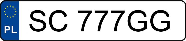 Die Registrierungsnummer SC 777GG hat MERCEDES-BENZ G 400 D 463A - SC777GG