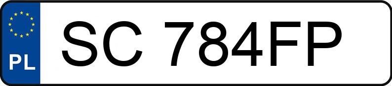 Numer rejestracyjny SC 784FP posiada SKODA KODIAQ - SC784FP