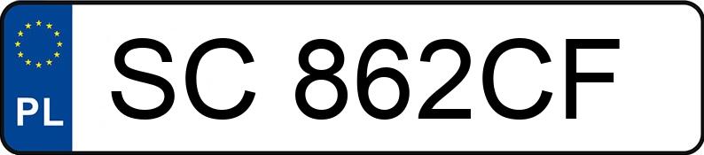 Numer rejestracyjny SC 862CF posiada PEUGEOT 206 1.1 MR`98 XR - SC862CF