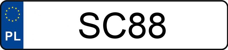 Numer rejestracyjny SC 88 posiada FORD Edge 3.7 MR`11 E5 Limited - SC88