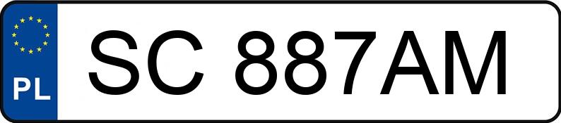 Numer rejestracyjny SC 887AM posiada SEAT Toledo II 1.9 TDi MR`99 E3 1M Tech Design - SC887AM Numer rejestracyjny SC 887AM posiada SEAT Toledo II 1.9 TDi MR`99 E3 1M Tech Design - SC887AM