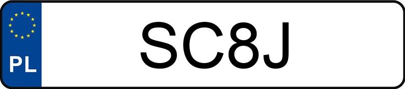Numer rejestracyjny SC 8J posiada MERCEDES-BENZ CLA 250 MR`13 E5 117 CLA 250 MR`13 E5 117 - SC8J