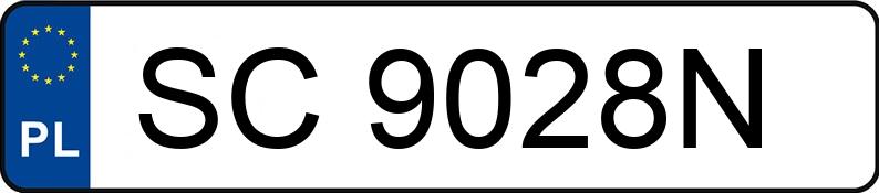 Numer rejestracyjny SC 9028N posiada NISSAN MICRA - SC9028N