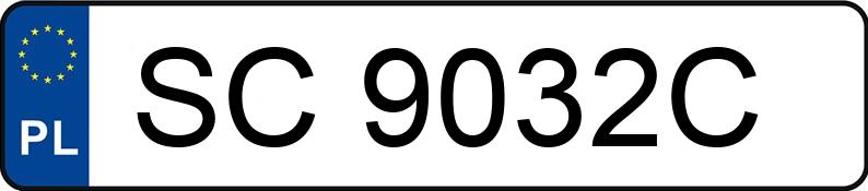 Numer rejestracyjny SC 9032C posiada SEAT LEON 1.9 TDI - SC9032C