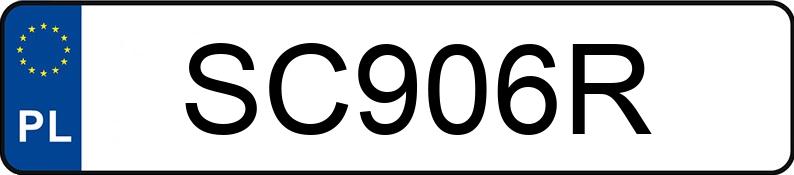 Die Registrierungsnummer SC 906R hat SUZUKI Sport./Szosowe od 600 ccm GSX 1200 (GSF1200) - SC906R