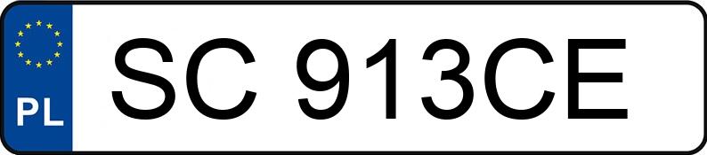 Numer rejestracyjny SC 913CE posiada BMW Z 4 M 40i Roadster MR`23 E6d/e G29 40i Step - SC913CE