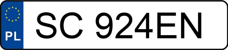 Numer rejestracyjny SC 924EN posiada BMW M3 COMPETITION M XDRIVE - SC924EN Numer rejestracyjny SC 924EN posiada BMW M3 COMPETITION M XDRIVE - SC924EN