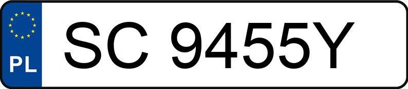 Numer rejestracyjny SC9455Y posiada AUDI A4 1.9 TDi Kat. MR`99 B5 A4 1.9 TDi Kat. MR`99 B5