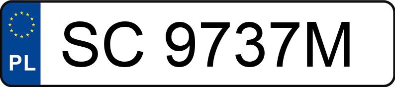 Numer rejestracyjny SC 9737M posiada VOLKSWAGEN Passat B6 2.0 TDI-CR MR`05 E5 Comfortline - SC9737M