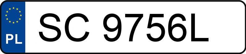 Numer rejestracyjny SC 9756L posiada BMW 320D - SC9756L